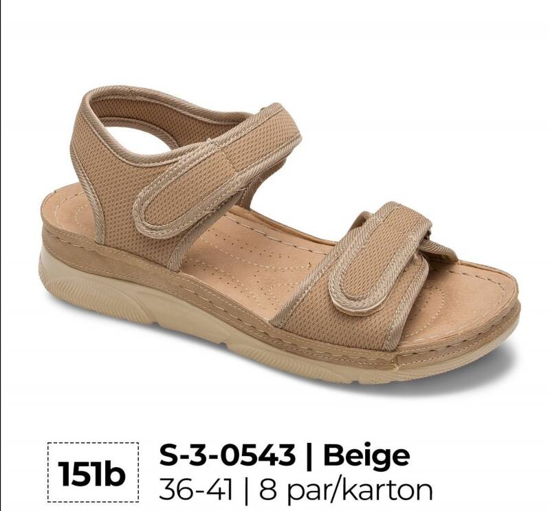 Sandały damskie Roz 36-41 / 8 par